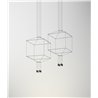 Vibia Wireflow Octagonal 150 lampe a suspension