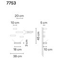 Vibia Set 18 4X wandlamp