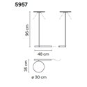 Vibia Flat 96 staanlamp