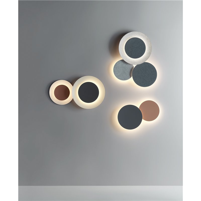Vibia Puck Wall Art Double 87 B wandlamp