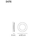 Vibia Puck Wall Art Ring 60 wandlamp