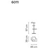 Vibia Suite 97 Glass Diffuser lampadaire