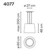 Vibia Wind 48 lampe a suspension