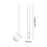 Vibia Circus Wide 40° Pendant - 0142 track lighting fixture