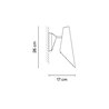 Vibia I.cono sans interrupteur - 0721 applique