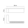 Vibia Offset High Efficiency Low Glare 31 cm - 1747 plafonnier