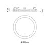 Vibia Circle Ø 36 cm - 3360 Deckenlampe