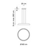 Vibia Bigger Ø 80 cm - 3920 Hängelampe