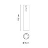 Vibia Bind Downlight Ø 4 cm Wide - 6528 track lighting fixture