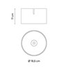 Vibia Bind Domo Ø 18,5 cm Medium - 6540 track lighting fixture