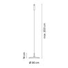 Vibia Bind Beige Pincer Ø 30 cm - 6561 track lighting fixture