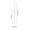 Vibia Bind Black Pincer Ø 2,6 cm - 6570 track lighting fixture