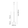Vibia Bind Beige Pincer Ø 22 cm - 6591 Leuchte für Schienenbeleuchtung