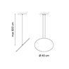Vibia Circus Solo Pendant Reflector Ø 40 cm - A146