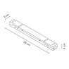 Vibia Circus driver for pendant track 84W Casambi Black - A396