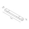 Vibia Circus driver for pendant track 48W Casambi Beige - A398