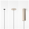 Vibia Bind driver for pendant track 84W 1-10V Beige - A427