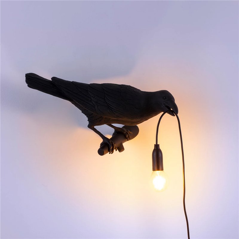 SELETTI Bird Lamp Right Indoor White - outlet