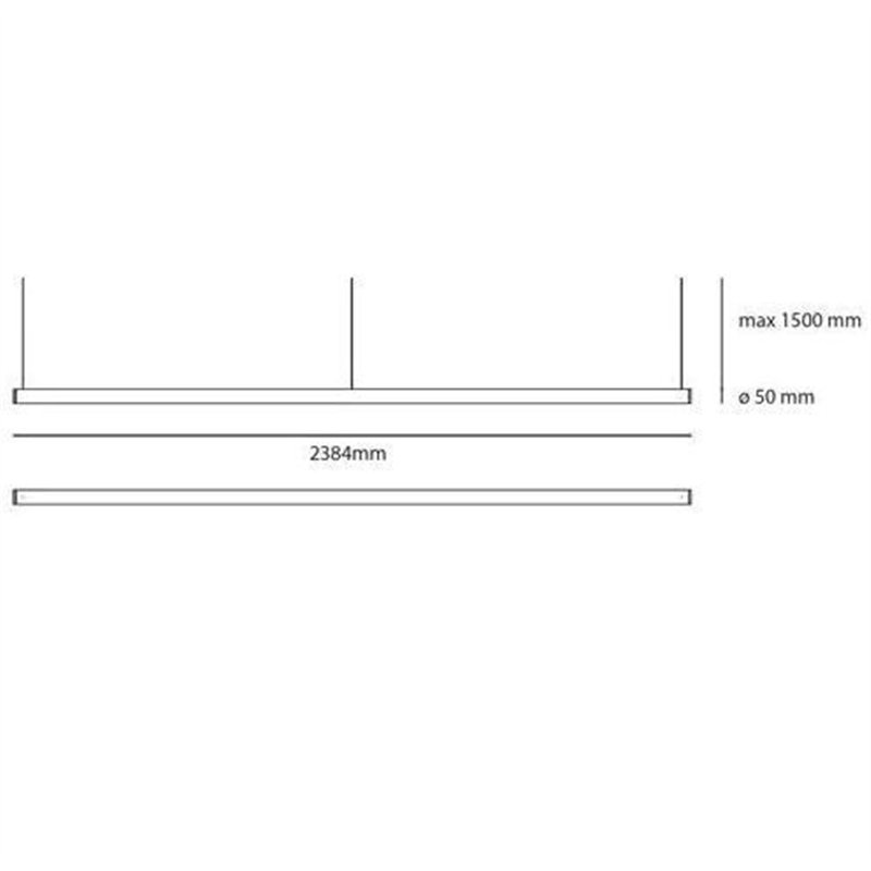 Artemide Alphabet Of Light Linear 240 hanglamp
