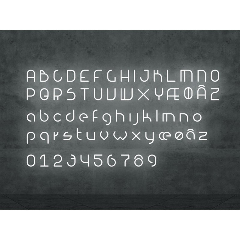 Artemide Alphabet Of Light Wandlamp "4"