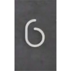 Artemide Alphabet Of Light Wandlamp "6"
