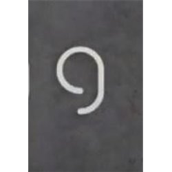 Artemide Alphabet Of Light Wandlamp "9"