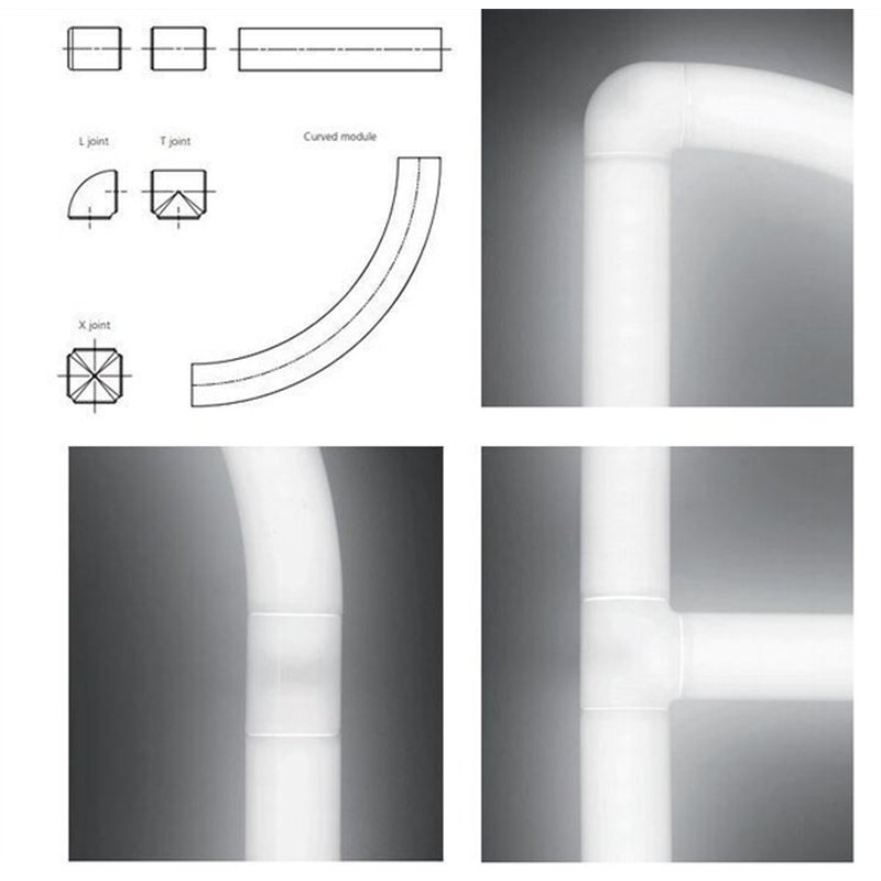 Artemide Alphabet Of Light Wandlamp "Æ" lowercase