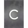 Artemide Alphabet Of Light Wall lamp "c" lowercase
