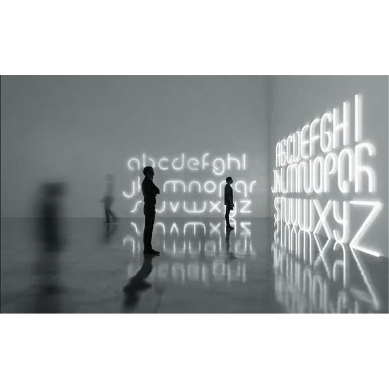Artemide Alphabet Of Light Wandlamp "c" lowercase