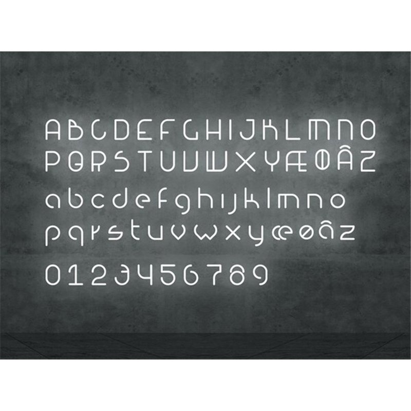 Artemide Alphabet Of Light Wandlamp "c" lowercase