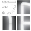 Artemide Alphabet Of Light Wandlamp "c" lowercase