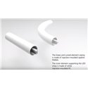 Artemide Alphabet Of Light Wandlamp "D" uppercase