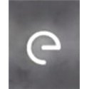 Artemide Alphabet Of Light Wandlamp "e" lowercase