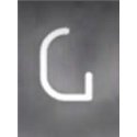 Artemide Alphabet Of Light Wandlamp "G" uppercase
