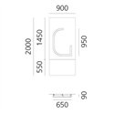 Artemide Alphabet Of Light Wandlamp "G" uppercase