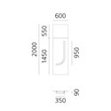 Artemide Alphabet Of Light Wandlamp "j" lowercase
