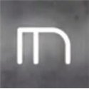 Artemide Alphabet Of Light Wandlamp "m" lowercase