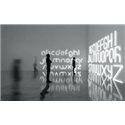 Artemide Alphabet Of Light Wandlamp "m" lowercase