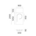 Artemide Alphabet Of Light Wandlamp "p" lowercase