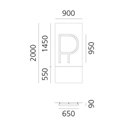 Artemide Alphabet Of Light Wandlamp "R" uppercase