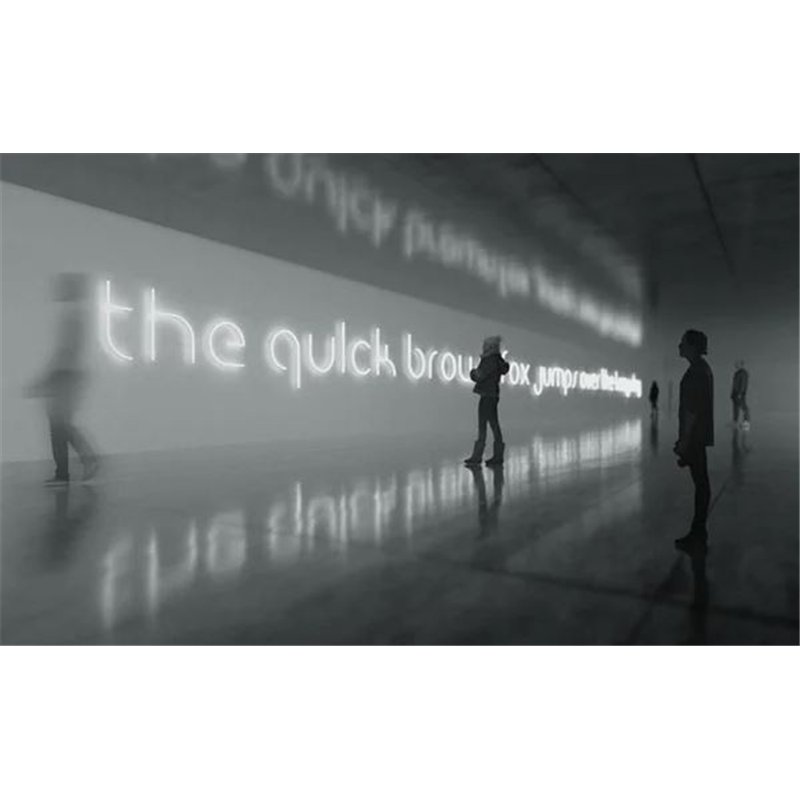 Artemide Alphabet Of Light Applique "u" lowercase