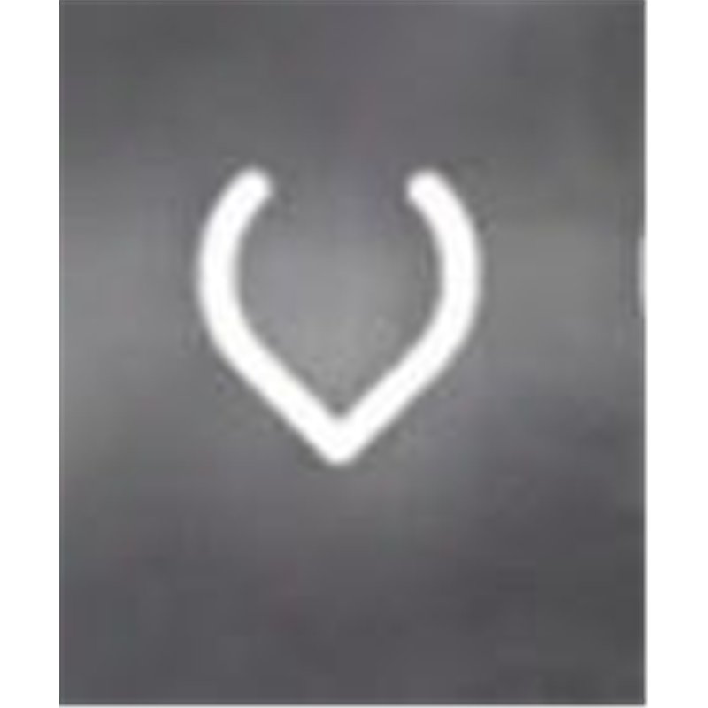 Artemide Alphabet Of Light Wandlamp "v" lowercase