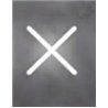 Artemide Alphabet Of Light Applique "X" uppercase