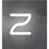 Artemide Alphabet Of Light Applique "z" lowercase