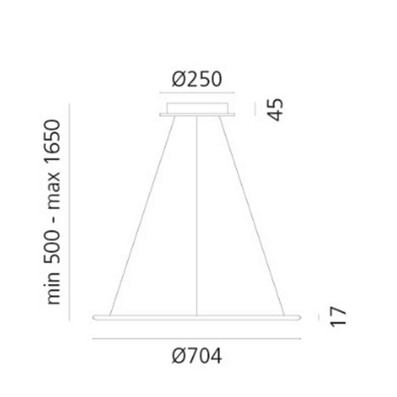 Artemide Discovery suspended lamp