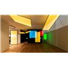 Artemide Discovery Space Rectangular RGBW suspended lamp