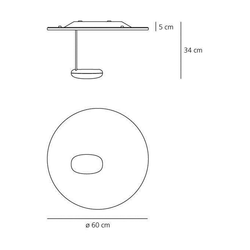 Artemide Droplet Mini Led Applique / Plafonnier