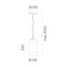Artemide Gople Mini Lampe à Suspension