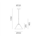 Artemide Look At Me 35 Hanglamp