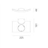 Artemide Microsurf Wall lamp